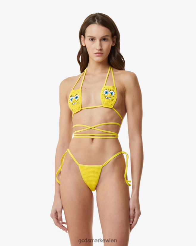 Spongebob-Bikini GCDS Frauen Kleidung Gelb V0XTXR474