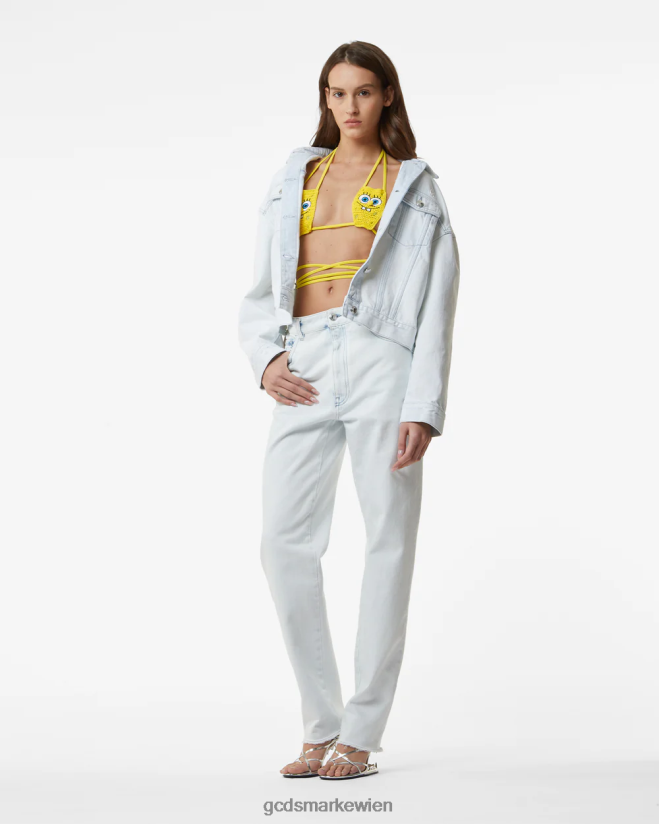 Spongebob-Bikini GCDS Frauen Kleidung Gelb V0XTXR474