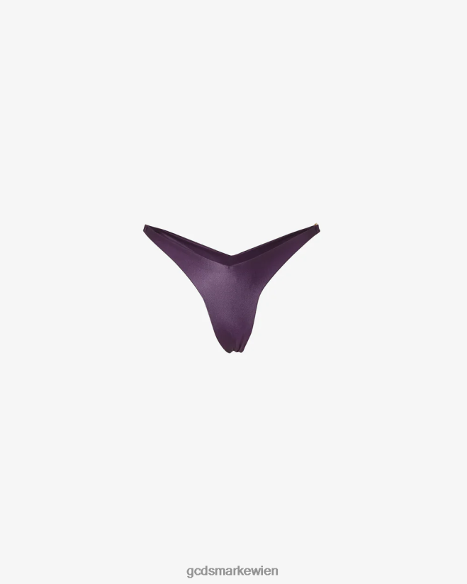 Unterkleid mit metallischem Logo-Clip GCDS Frauen Kleidung violett V0XTXR486