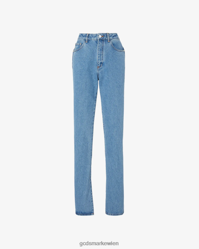 Bling-Jeanshose GCDS Frauen Kleidung neues hellblau V0XTXR446