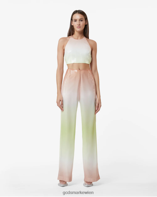 Hose mit degradierten Pailletten GCDS Frauen Kleidung Mehrfarbig V0XTXR441