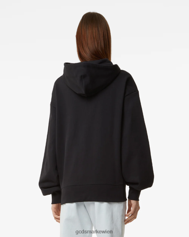 Spongebob egal Kapuzenpullover GCDS Frauen Kleidung Schwarz V0XTXR350