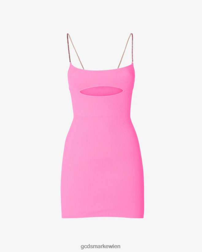 Bling-Minikleid GCDS Frauen Kleidung Fuchsie V0XTXR422