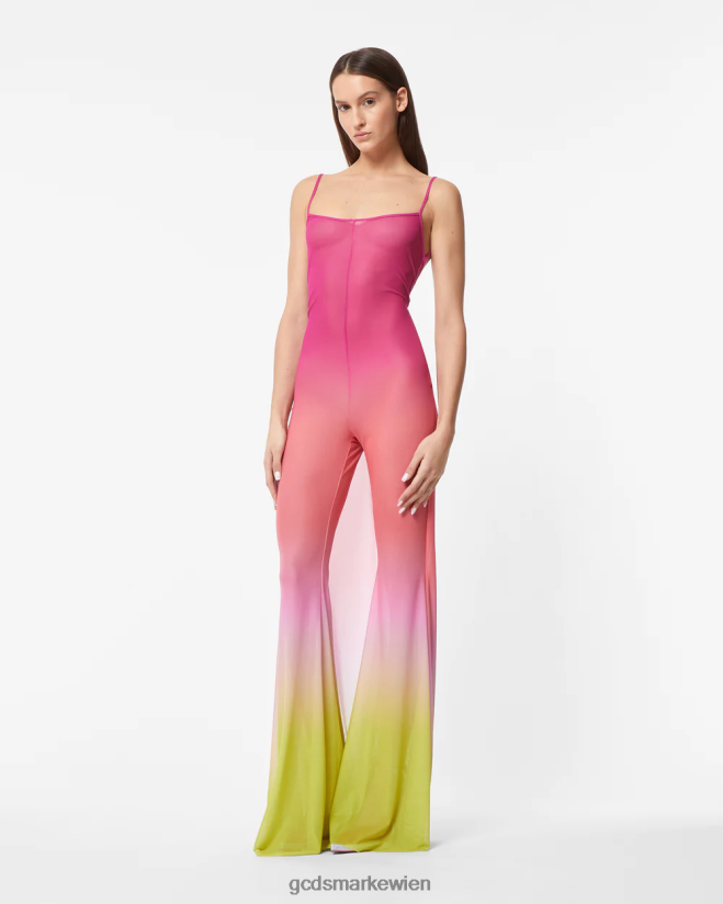 Kleid degradieren GCDS Frauen Kleidung Fuchsie V0XTXR405