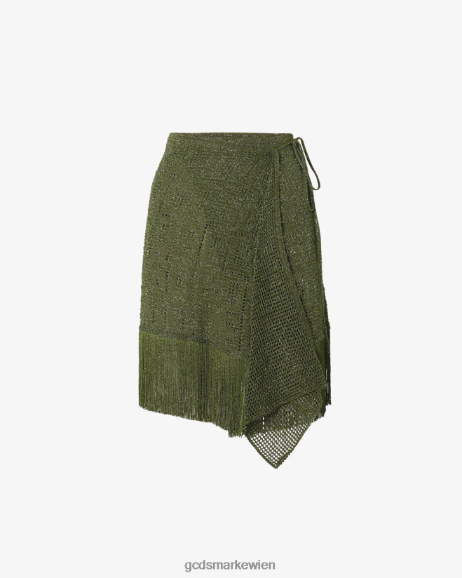 Monogramm-Makramee-Rock GCDS Frauen Kleidung Mehrfarbig V0XTXR411