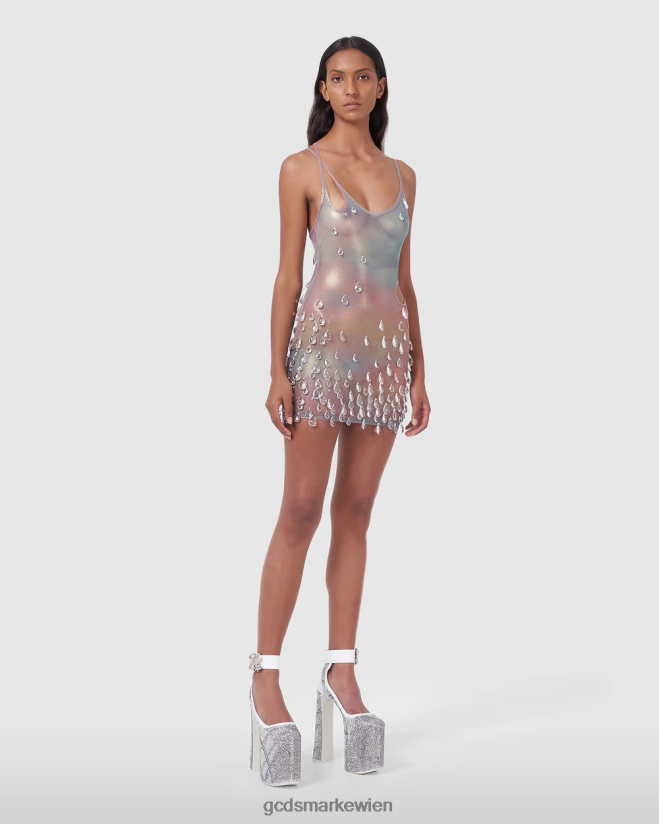 Sita lässt ihr Kleid fallen GCDS Frauen Kleidung Mehrfarbig V0XTXR556