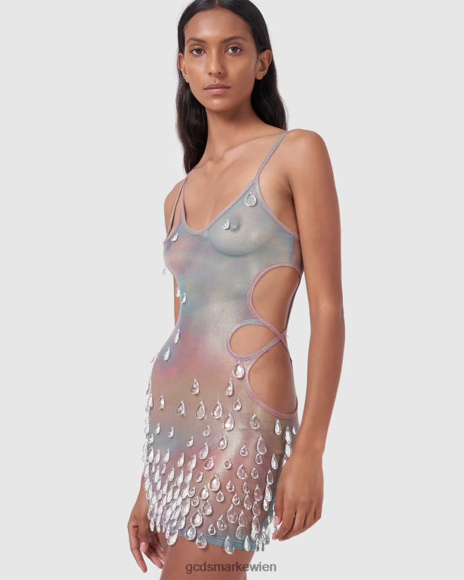 Sita lässt ihr Kleid fallen GCDS Frauen Kleidung Mehrfarbig V0XTXR556