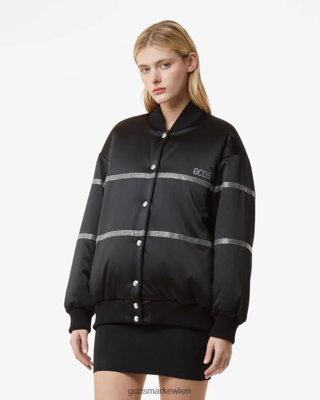 Bling-Bomber GCDS Frauen Kleidung Schwarz V0XTXR312