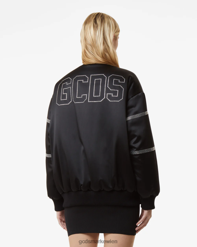 Bling-Bomber GCDS Frauen Kleidung Schwarz V0XTXR312