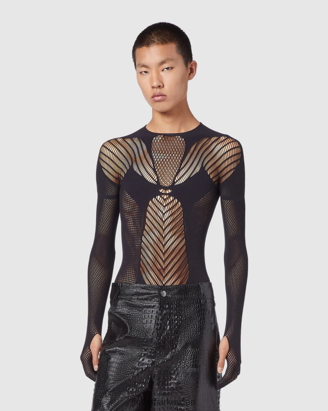 Gift-Body GCDS Frauen Kleidung Schwarz V0XTXR394