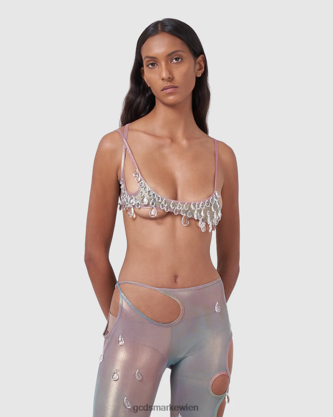 Sita lässt Mini-Top fallen GCDS Frauen Kleidung Mehrfarbig V0XTXR390