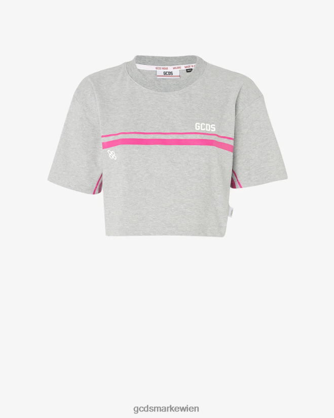 Bliss-Crop-Top GCDS Frauen Kleidung grau V0XTXR364