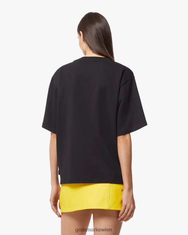 Spongebob ist mir egal, T-Shirt GCDS Frauen Kleidung Schwarz V0XTXR362