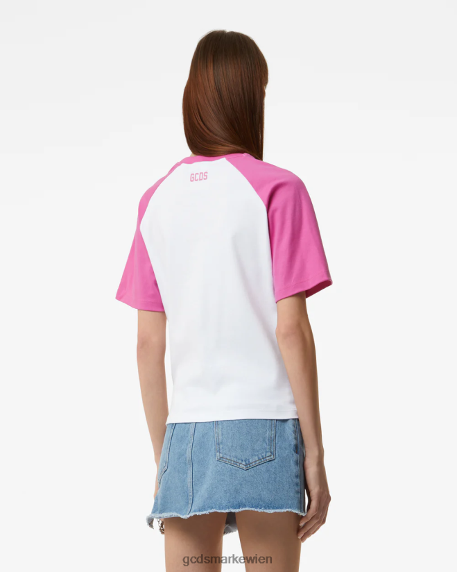 Wirdo-T-Shirt GCDS Frauen Kleidung Weiß V0XTXR363