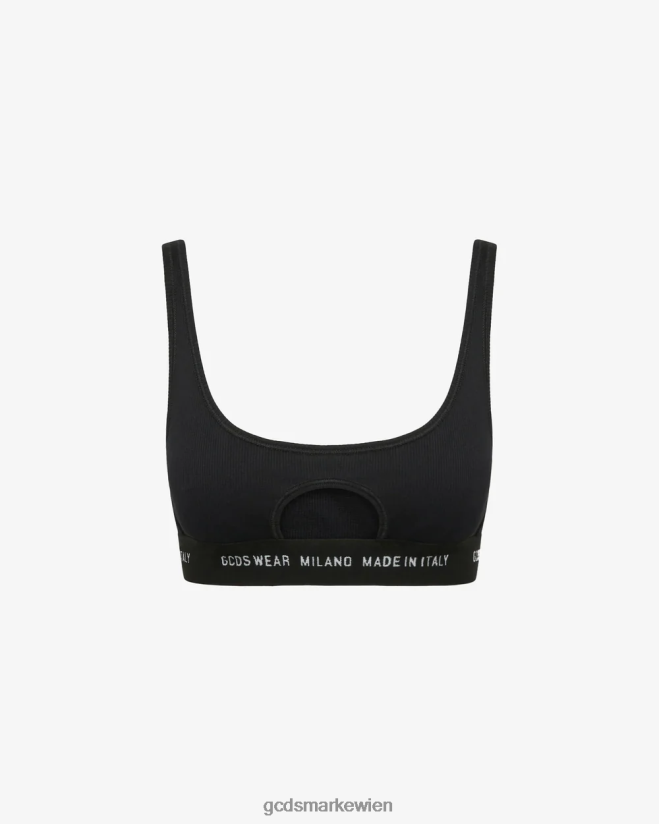 Tragen Sie einen Oblo-BH GCDS Frauen Kleidung Schwarz V0XTXR466