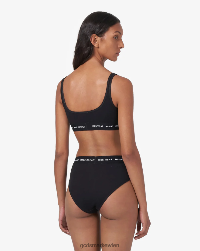 Tragen Sie einen Oblo-BH GCDS Frauen Kleidung Schwarz V0XTXR466