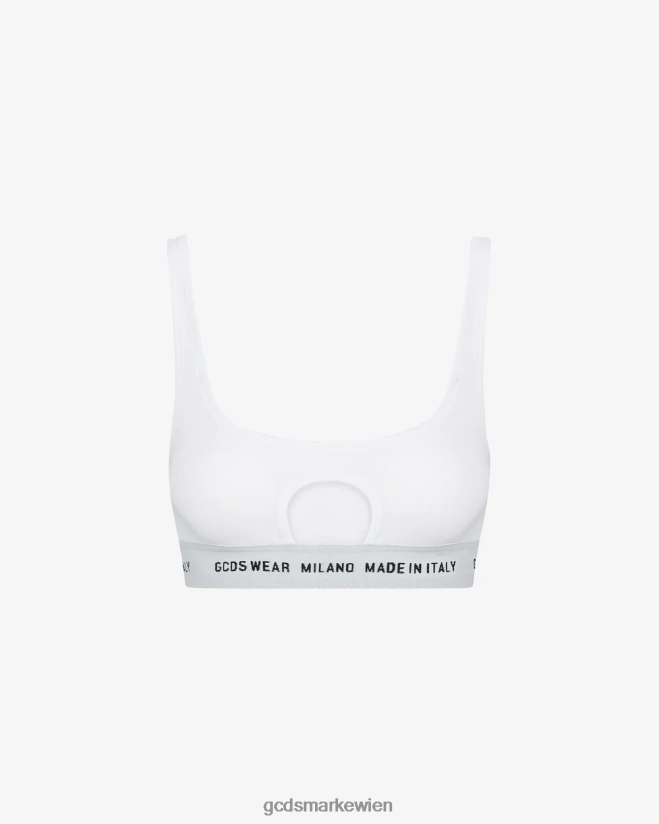 Tragen Sie einen Oblo-BH GCDS Frauen Kleidung Weiß V0XTXR471