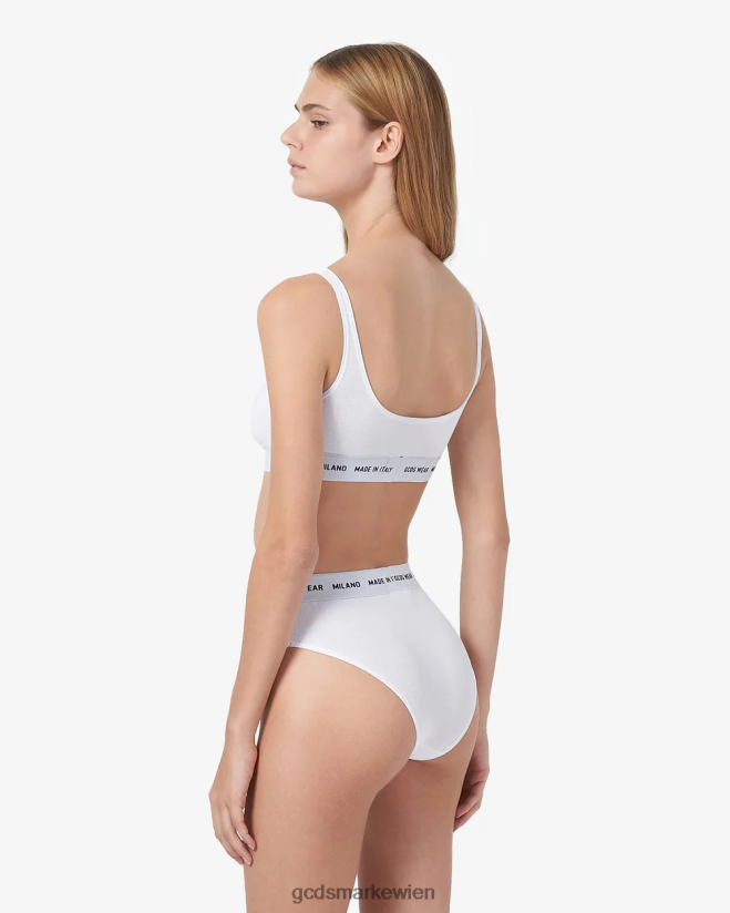 Tragen Sie einen Oblo-BH GCDS Frauen Kleidung Weiß V0XTXR471