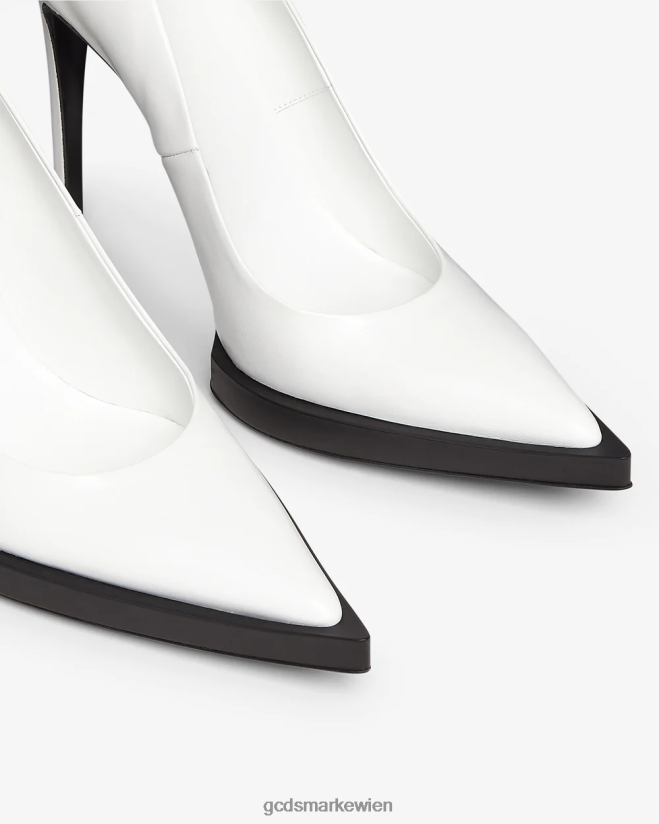 Reiterpumpen GCDS Frauen Schuhwerk Weiß V0XTXR504