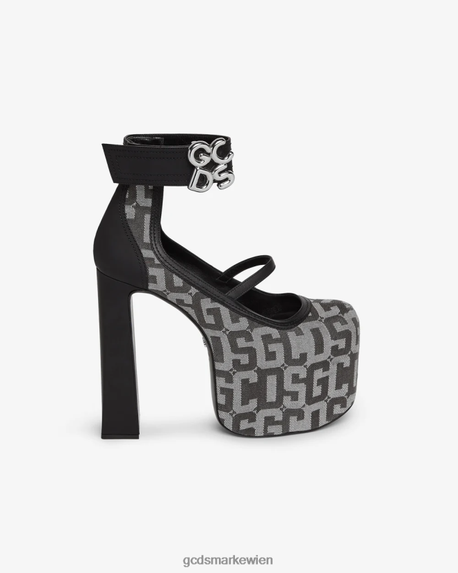 göttliche Absätze mit Monogramm GCDS Frauen Schuhwerk Mehrfarbig V0XTXR515