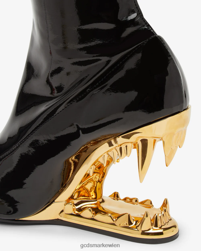 Morso Vinyl-Stiefeletten GCDS Frauen Schuhwerk Schwarz V0XTXR490