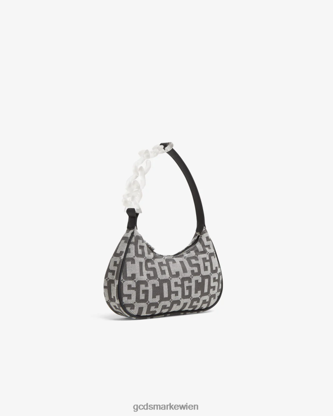 Hobo-Tasche mit Monogramm GCDS Frauen Zubehörteil Mehrfarbig V0XTXR533