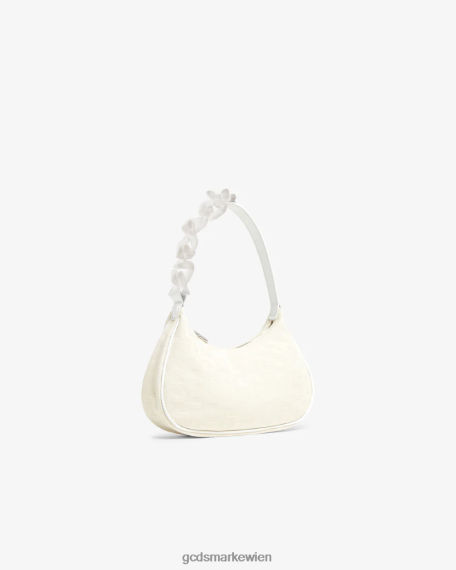 Hobo-Tasche mit Monogramm GCDS Frauen Zubehörteil cremefarben V0XTXR534