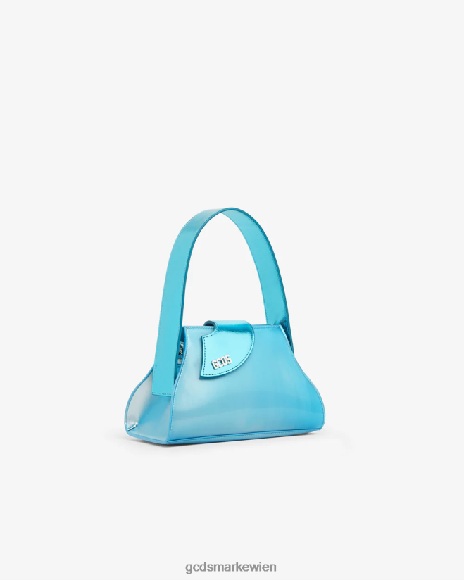 Komma transparente kleine Tasche GCDS Frauen Zubehörteil hellblau V0XTXR530