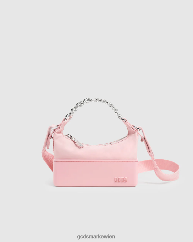 Matilda-Tasche aus Nylon GCDS Frauen Zubehörteil Rosa V0XTXR563