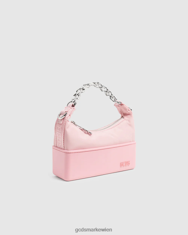 Matilda-Tasche aus Nylon GCDS Frauen Zubehörteil Rosa V0XTXR563