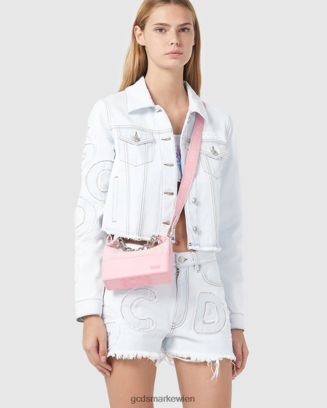 Matilda-Tasche aus Nylon GCDS Frauen Zubehörteil Rosa V0XTXR563