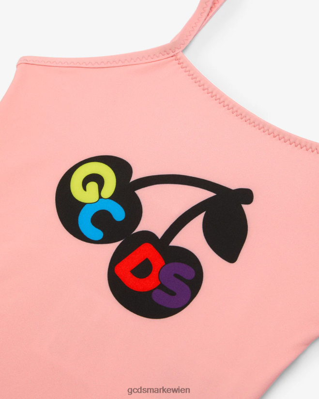 Baby-Kirsch-Badeanzug GCDS Kinder Kleidung Rosa V0XTXR645
