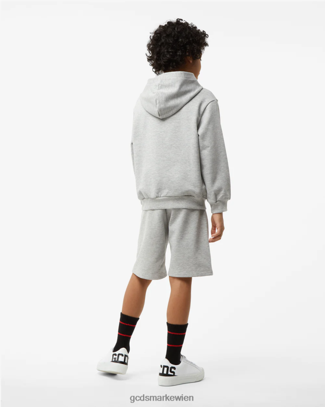 Kapuzenpullover „Spongebob Italico“ für Kinder GCDS Kinder Kleidung grau V0XTXR703