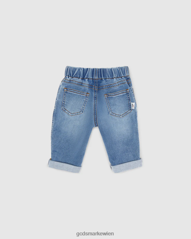 Baby-Jeanshose GCDS Kinder Kleidung hellblau V0XTXR622