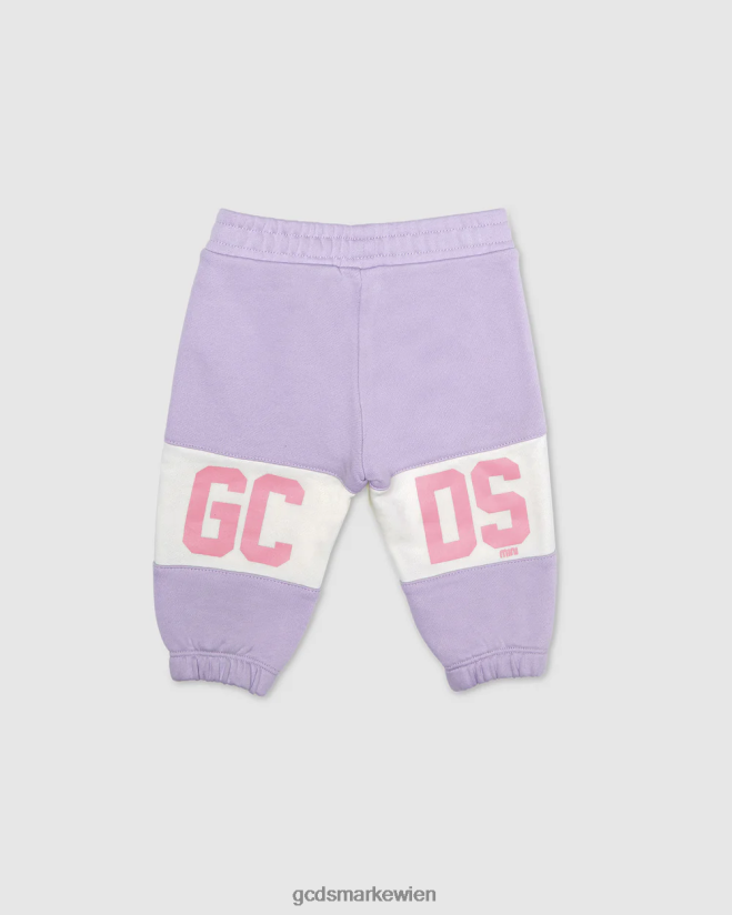 Baby-Jogginghose mit Logoband GCDS Kinder Kleidung lila V0XTXR623