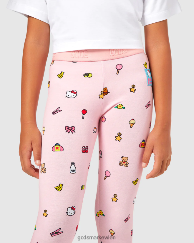 Junior-Hello-Kitty-Leggings GCDS Kinder Kleidung Mehrfarbig V0XTXR816