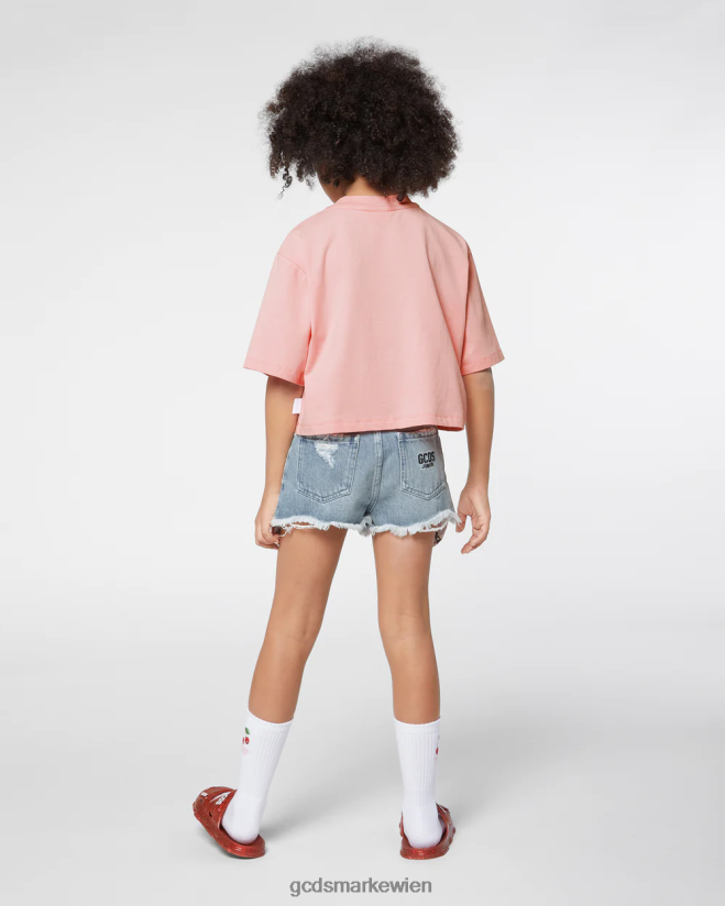 Junior-Jeansshorts GCDS Kinder Kleidung hellblau V0XTXR818