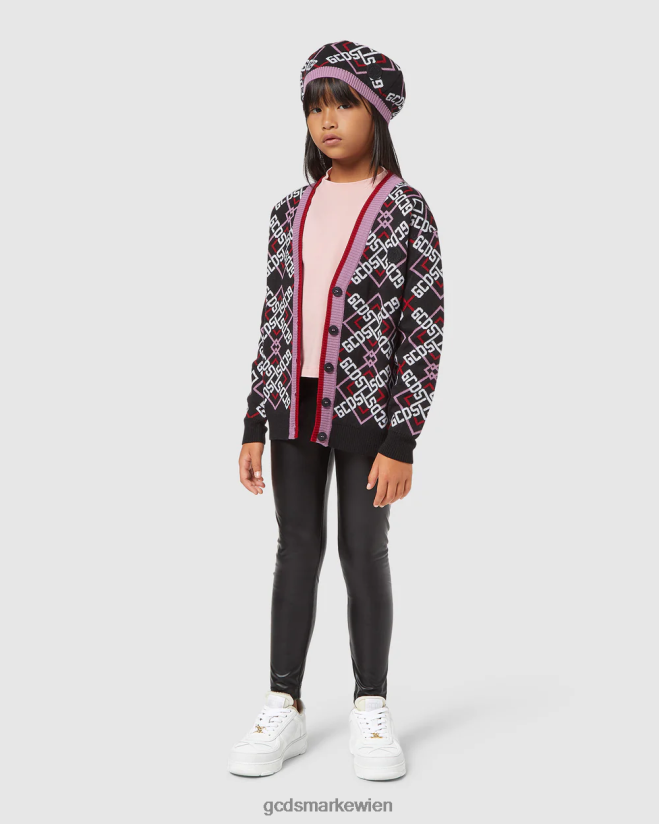 Junior-Leggings GCDS Kinder Kleidung Schwarz V0XTXR817