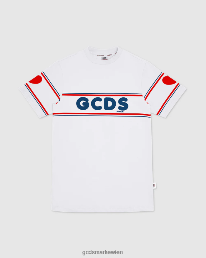 Junior-Logokleid GCDS Kinder Kleidung Weiß V0XTXR814