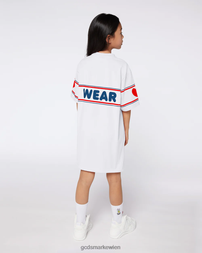 Junior-Logokleid GCDS Kinder Kleidung Weiß V0XTXR814