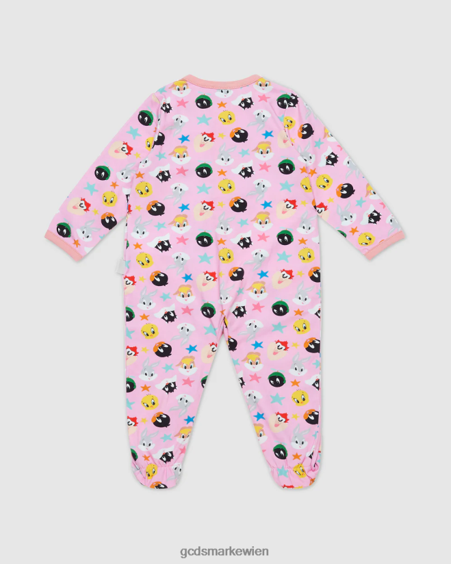 Looney Tunes-Spielanzug GCDS Kinder Kleidung Wiege rosa V0XTXR581