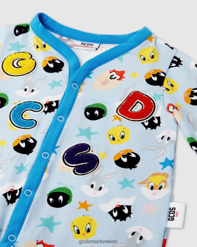 Looney Tunes-Spielanzug GCDS Kinder Kleidung hellblau V0XTXR577