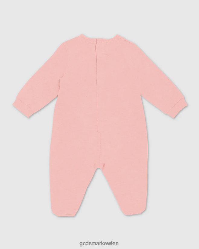 Playsuit mit Logo-Motiv GCDS Kinder Kleidung Rosa V0XTXR575