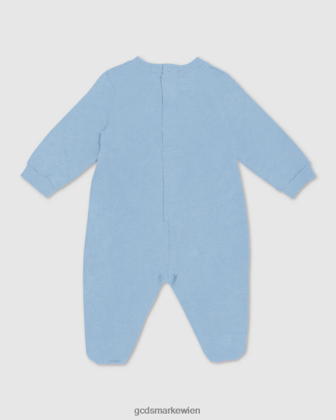 Playsuit mit Logo-Motiv GCDS Kinder Kleidung hellblau V0XTXR579