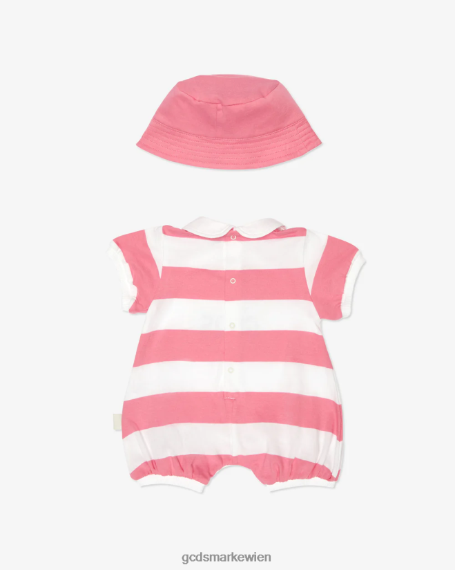 Zweiteiliges Baby-Set mit Ente GCDS Kinder Kleidung Rosa V0XTXR587