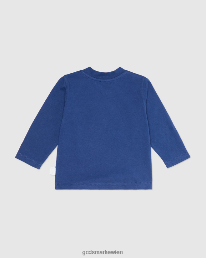 Baby-Kittho-T-Shirt GCDS Kinder Kleidung Blau V0XTXR629
