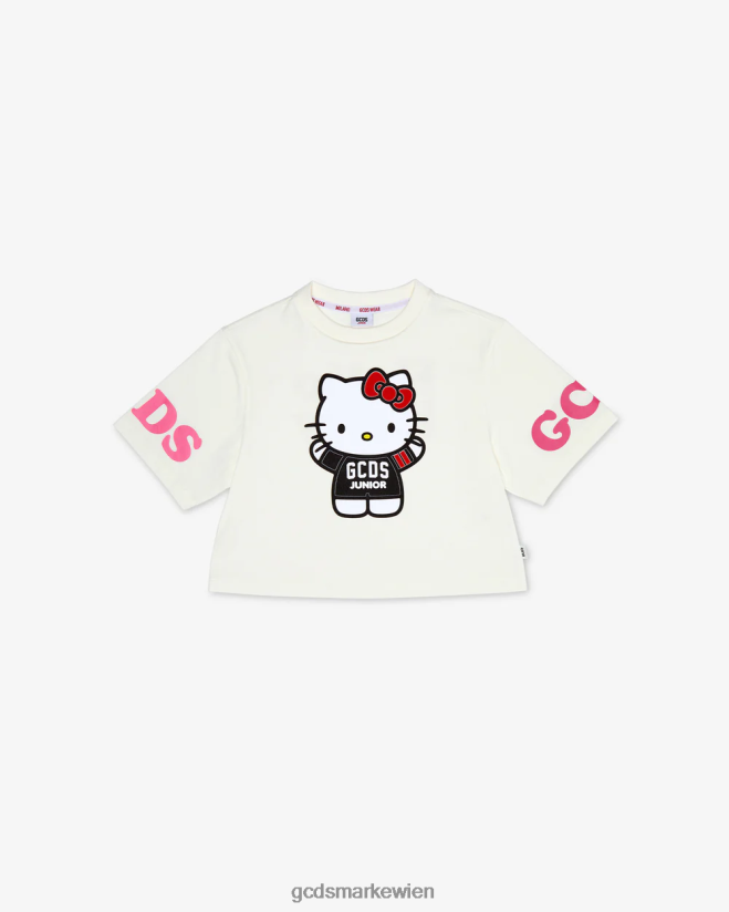 Junior-Hello-Kitty-T-Shirt GCDS Kinder Kleidung cremefarben V0XTXR792