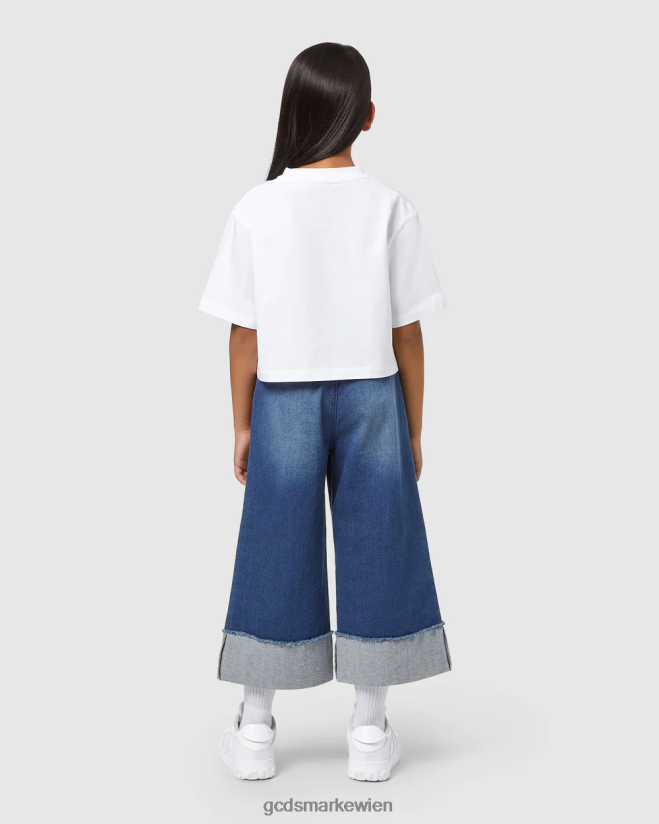 Kirsch-T-Shirt für Kinder GCDS Kinder Kleidung Weiß V0XTXR802