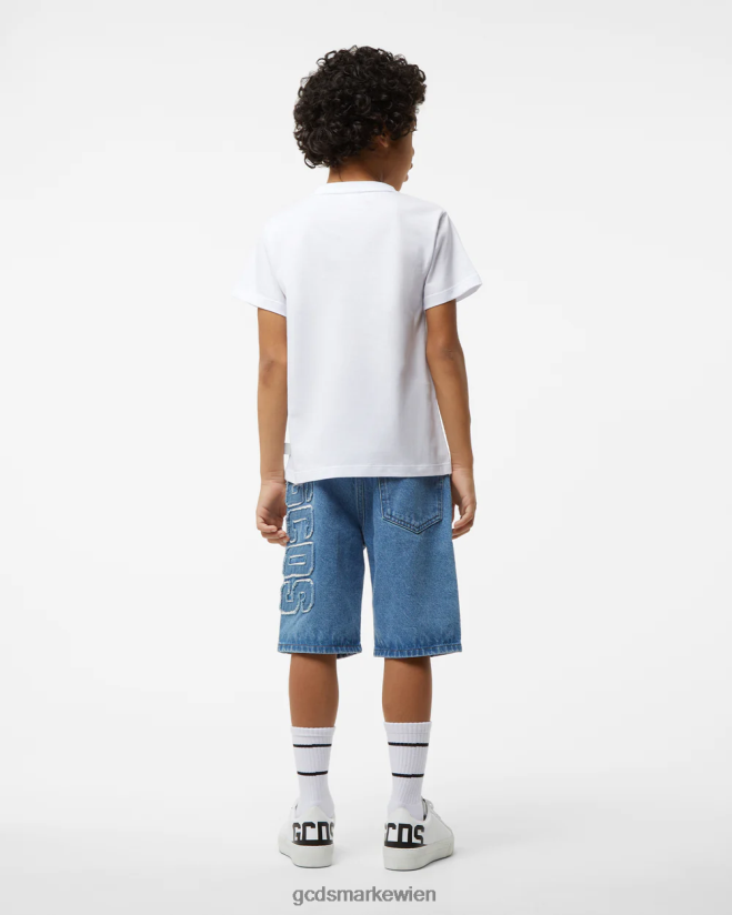 T-Shirt für Junior-Spongebob-Beschäftigte GCDS Kinder Kleidung Weiß V0XTXR715