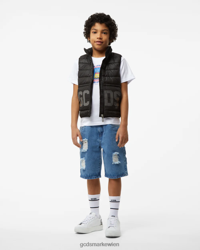 T-Shirt für Junior-Spongebob-Beschäftigte GCDS Kinder Kleidung Weiß V0XTXR715